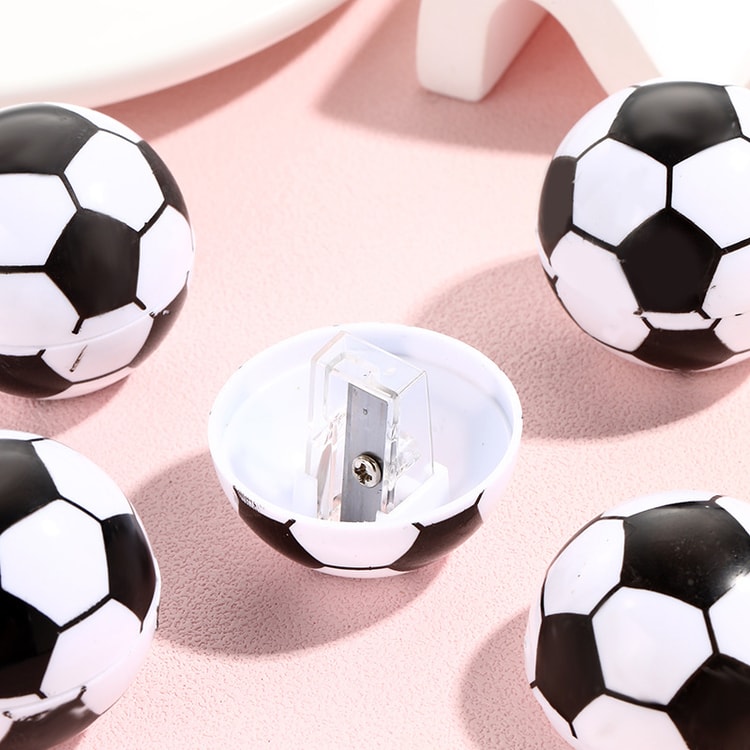 Soccer Pencil Sharpener Set Creative Mini Pencil Sharpener for Kids School Supplies