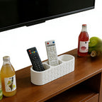 Remote Control Holder Desktop Organizer for TV Remotes and Office Essentials