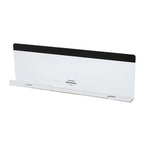 Desk Side Storage Rack Message Board Under Computer Monitor Phone Charging Holder Memo Stickers Organizer for Office