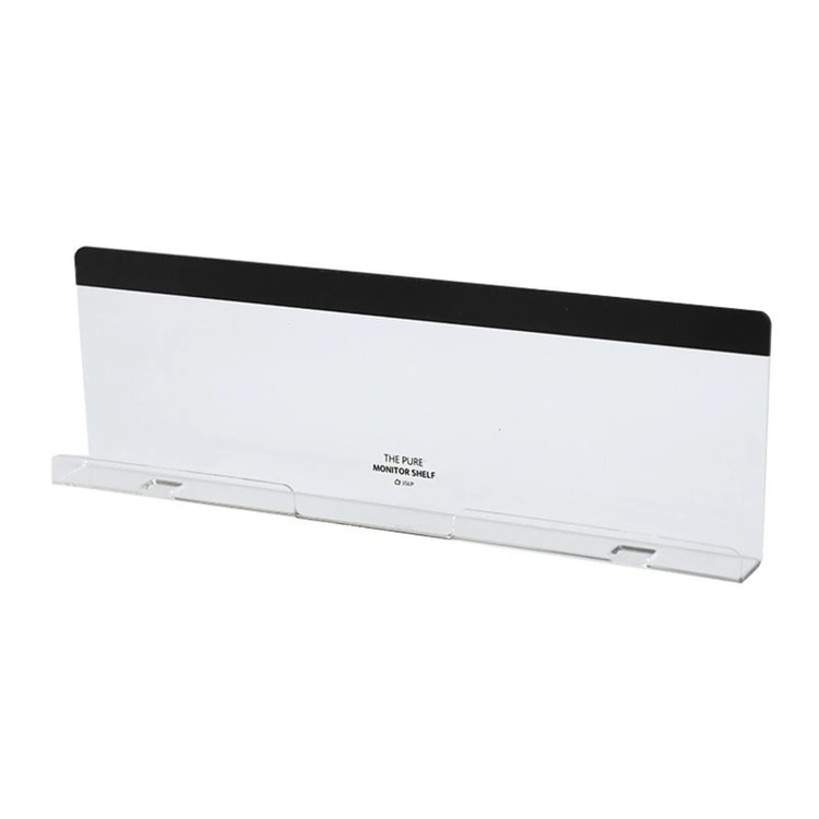 Desk Side Storage Rack Message Board Under Computer Monitor Phone Charging Holder Memo Stickers Organizer for Office