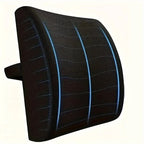Premium Memory Foam Lumbar Support for Office Chair and Car Seat
