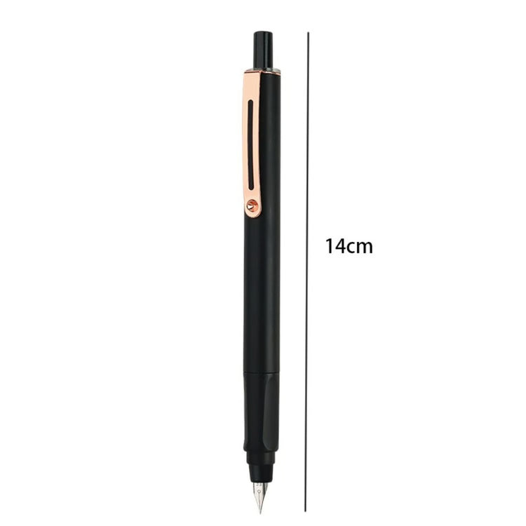 Retractable fountain pen with Ink Cartridges for Smooth Calligraphy Writing
