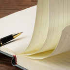 Vintage Leather Notebook, Personalized Journal for Business & College