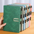 Vintage Leather Notebook, Personalized Journal for Business & College
