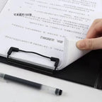 PU Leather Clipboard Folder A4 A5 Conference Writing Pad with Clip Buckle