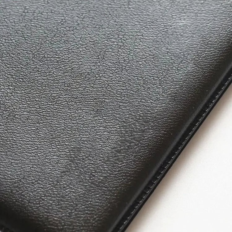 PU Leather Clipboard Folder A4 A5 Conference Writing Pad with Clip Buckle